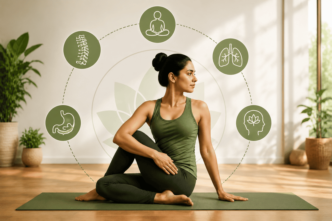 Vakrasana Steps and Benefits How to Do It Correctly